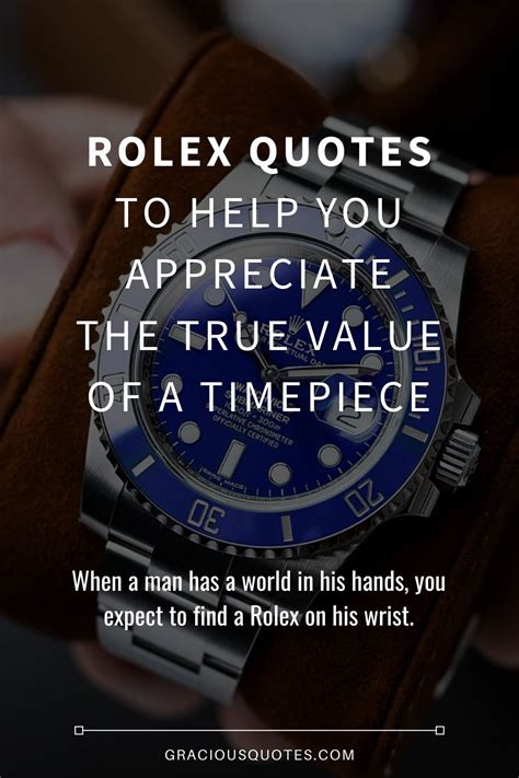 rolex quotes.